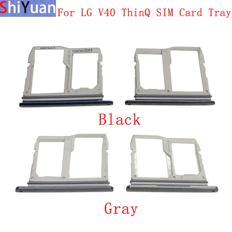 

Memory MicroSD Card SIM Card Tray Parts SIM Card Slot Holder For LG V40 V50 V50S G8X ThinQ Sim Card Tray Replacement Parts