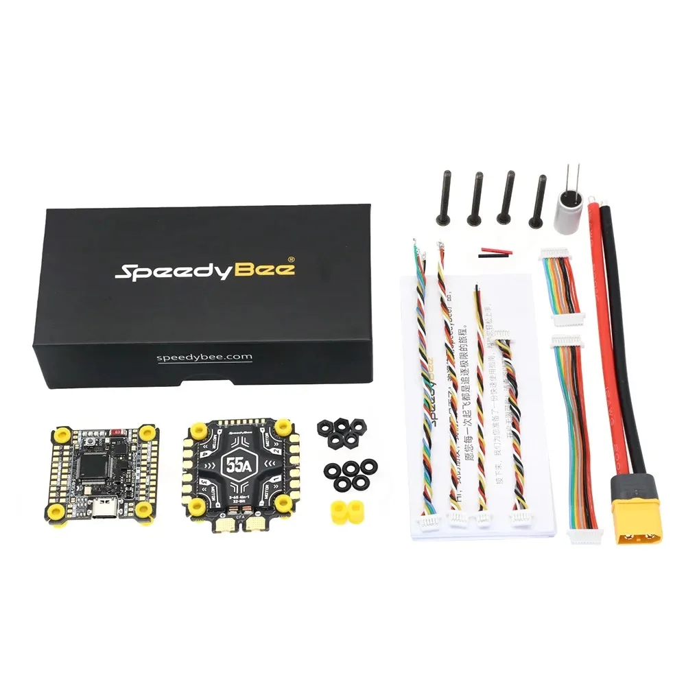 SpeedyBee F405 V5 55AFlight Stack, контроллер полета FPV ESC с настройкой параметров Bluetooth для дронов FPV thumbnail 4