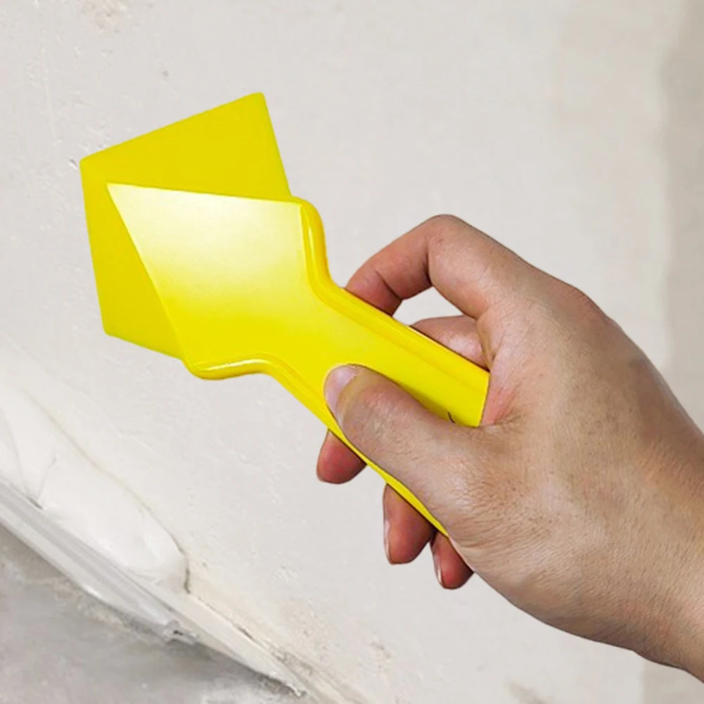 2 Pcs Drywall Corner Scraper Stucco Shovel Plastic Inside Corner Trowel for Floor Wall Ceramic Tile Grout for Drywall Tools