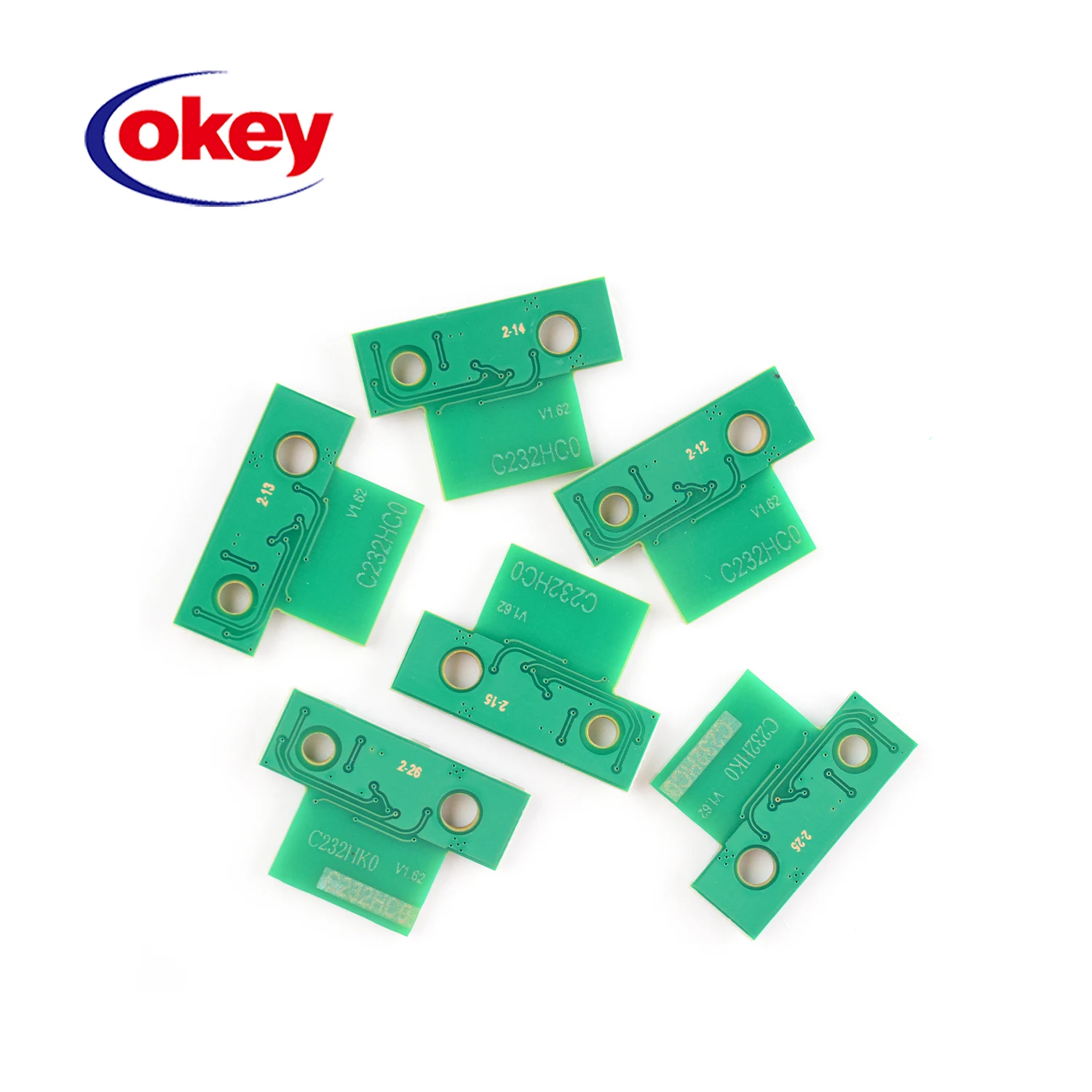 1pcs Refill Chips for Lexmark C/MC 2325 2425 2535 2640 High Yield Toner Cartridges C231HK0 C231HC0 C231HM0 C231HY0