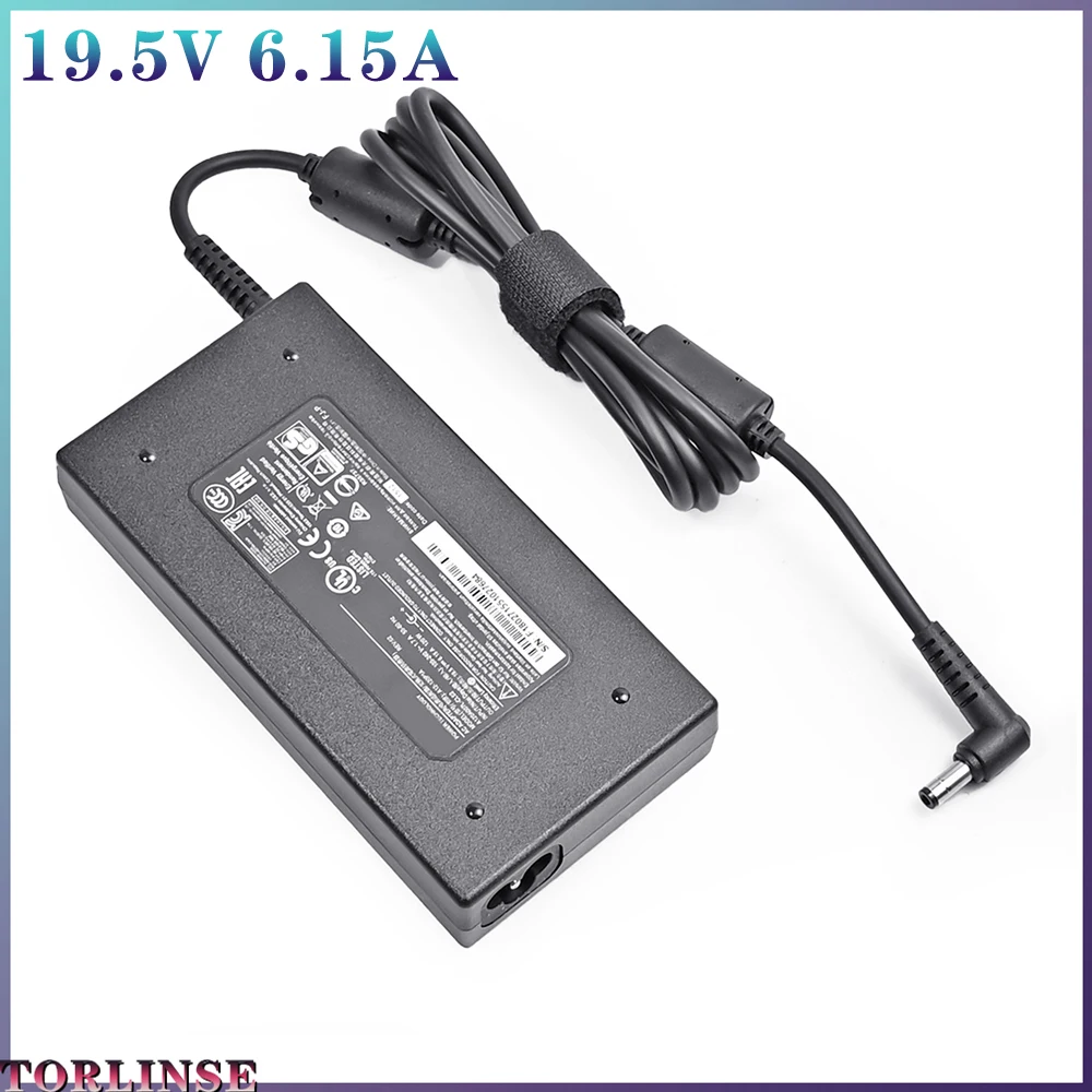 Per Chicony 19.5V 6.15A Alimentatore Per Msi Ge60 Ge70 Gp60 Pe62 Ge72 Gf63 16Gh Adattatore Ca Caricatore Per Laptop A12-120P1A 3