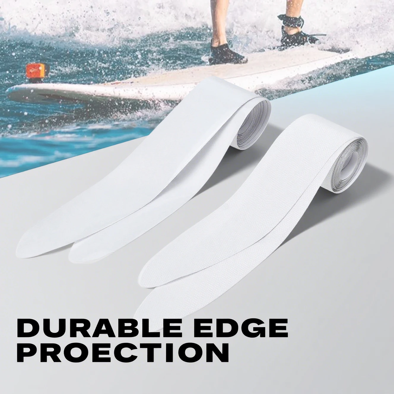 One-Pair Stand Up Paddle Board Rail Protector Tape Surf SUP Rail Guard ...