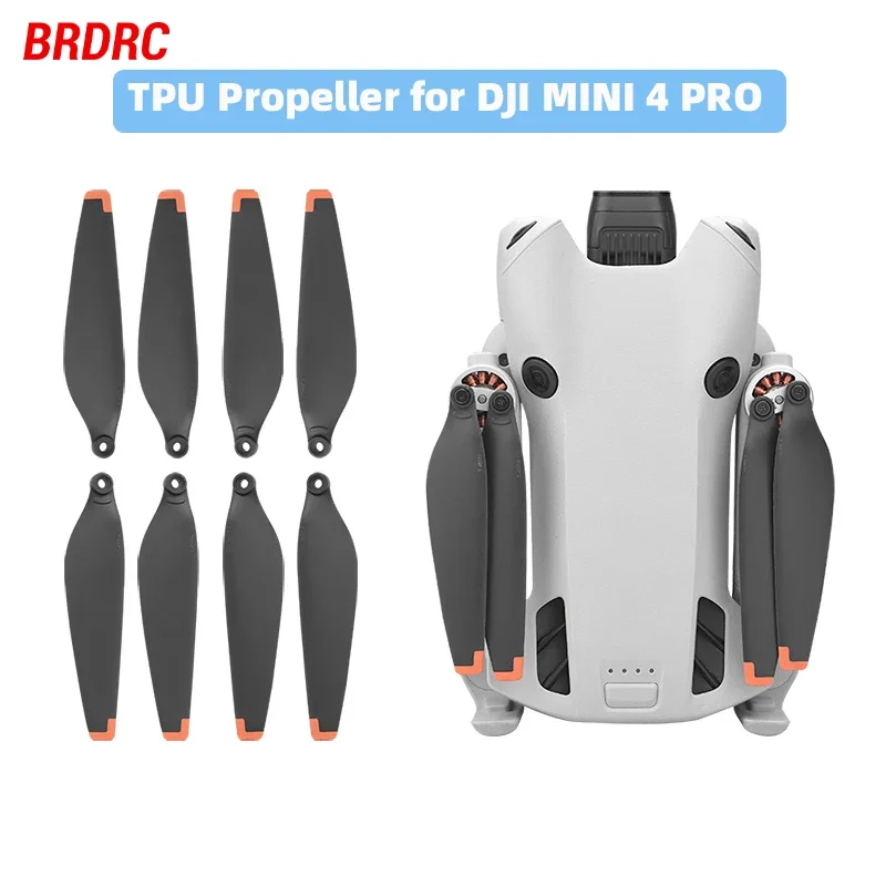 

6030F 8/16PCS Propeller Replacement for DJI Mini 4 Pro Drone Light Weight Wing Fans Blade Quick Release Screw Kits Accessory