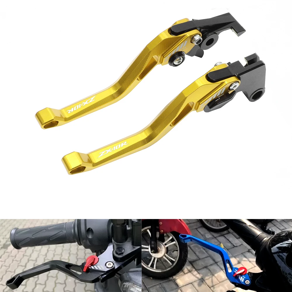 

Brake Clutch Levers CNC Billet Aluminum Motorcycle Accessories Handles For kawasaki ZX-10R 2006-2015 2009 2010 2011 2012 2013