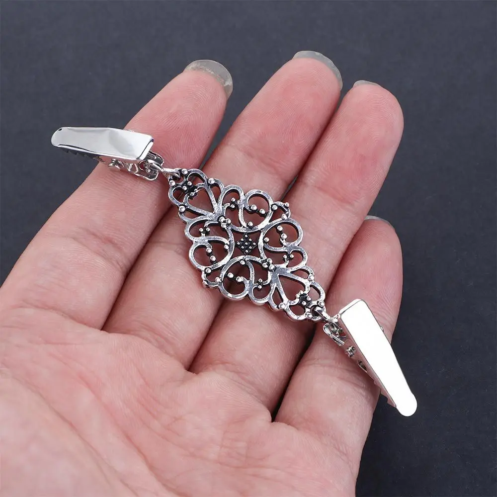 Cardigan Clip Cinch Clip per Catena a Maglie Spilla per Colletto Clip a Scialle