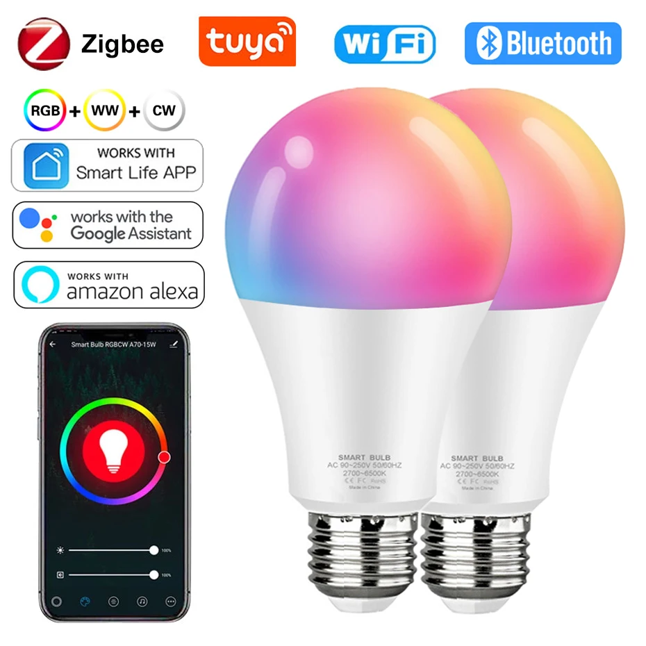 E27 Zigbee BT voz