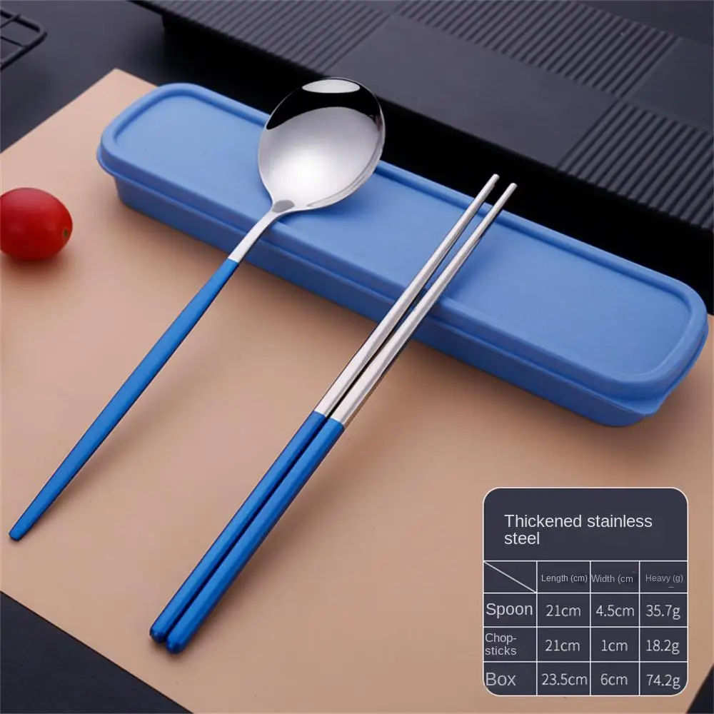 Portable Tableware Set Multi color High temperature Paint Baking With