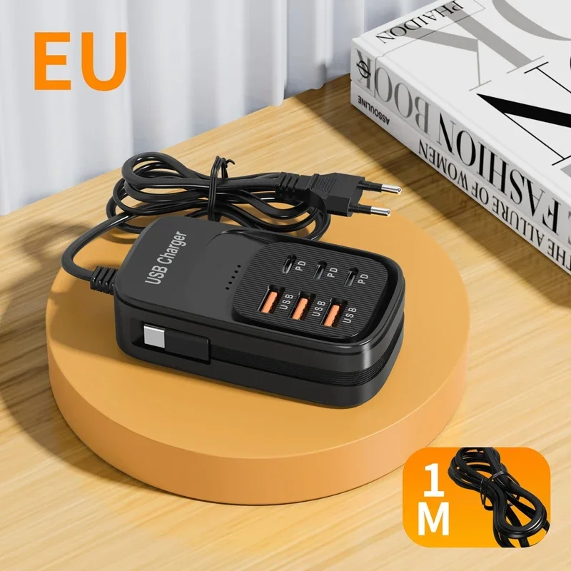 EU Black 3USB 3C