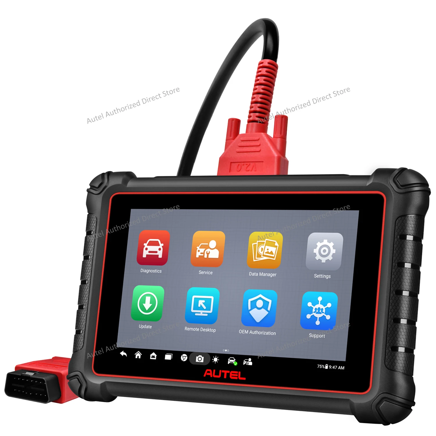 Autel MaxiPRO MP900 MP900E Auto-Diagnosegerät OBD2 Automotive-Scanner, erweiterte ECU-Codierung, 40+ Dienste, CAN FD & DoIP, PK MK900 – Detail 19