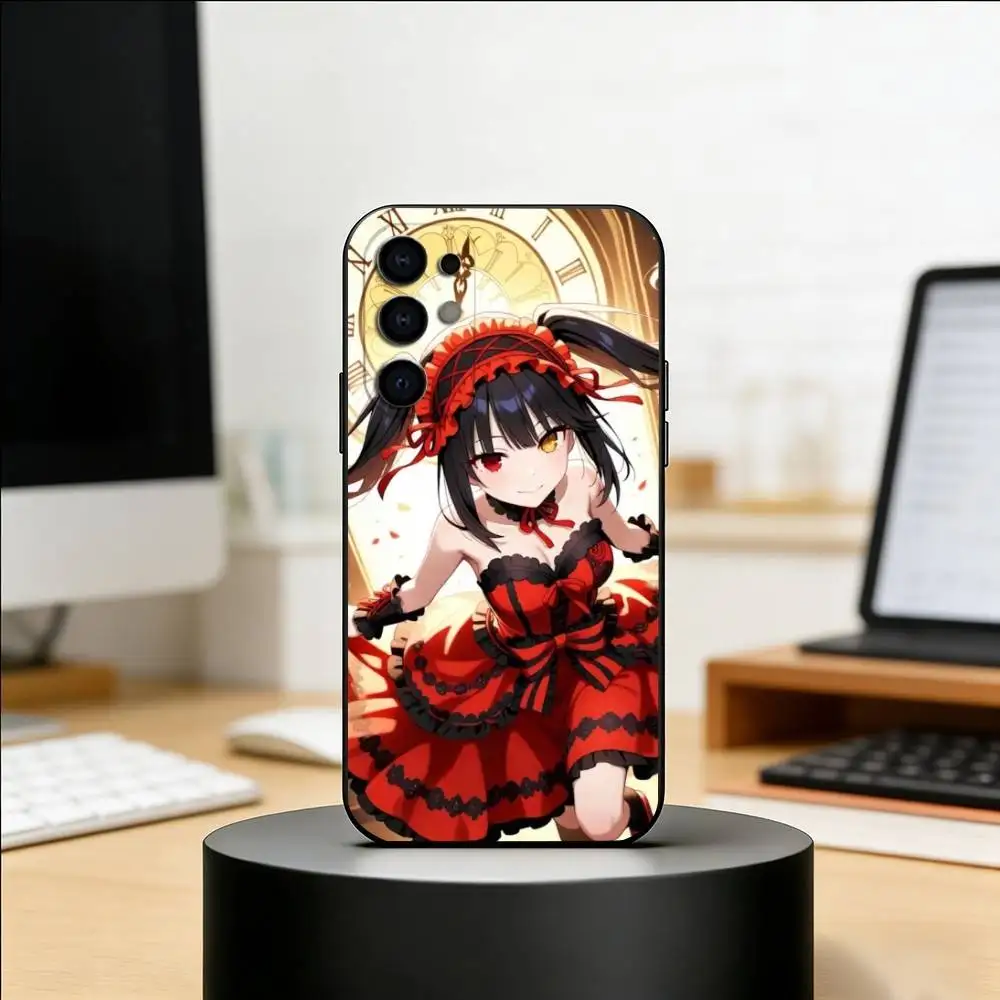 Epc Date A Live Tokisaki Kurumi Black Phone Case
