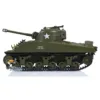 Plastic 1/30 Heng Long RC Battle Tank Sherman Infrared Combating Toy M4A3 3841-01 Remote Control Vehicle Gift 1/16 3898 TH23393 4
