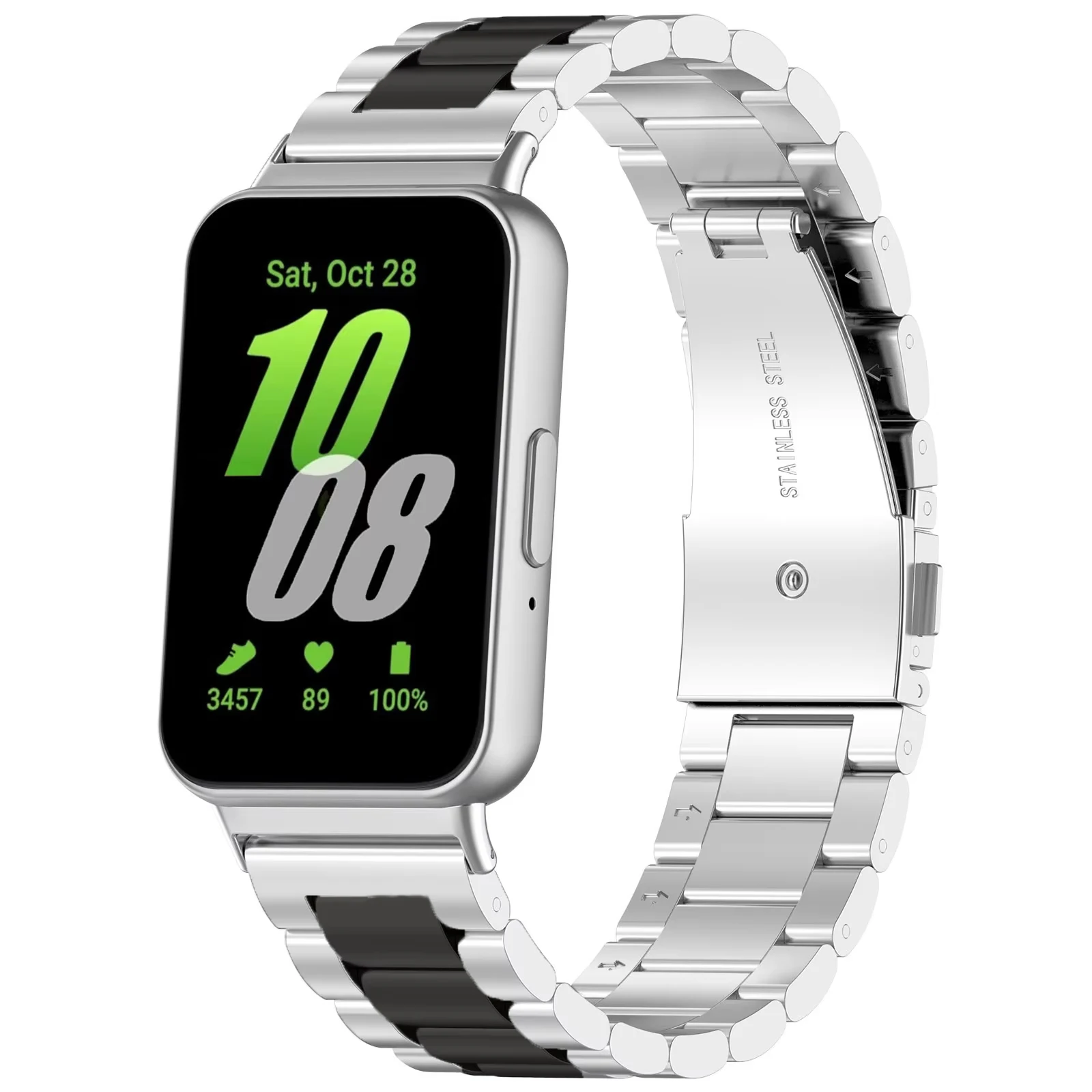 Stainless Steel Replacement Band Bracelet - Metal Wristband Accessories