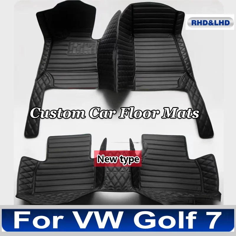 Car-Floor-Mats-For-Volkswagen-VW-Golf-7-7-5-GTE-GTD-GTI-2012-2020 ...