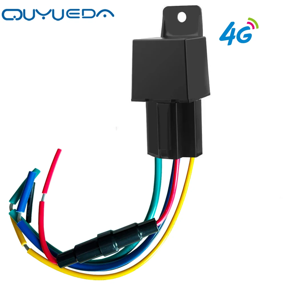 Mini 4G Relay GPS Vehicle Tracker Real-Time Android App Anti-Theft Locator for Cars & Motorcycles Automotive Tracking Device