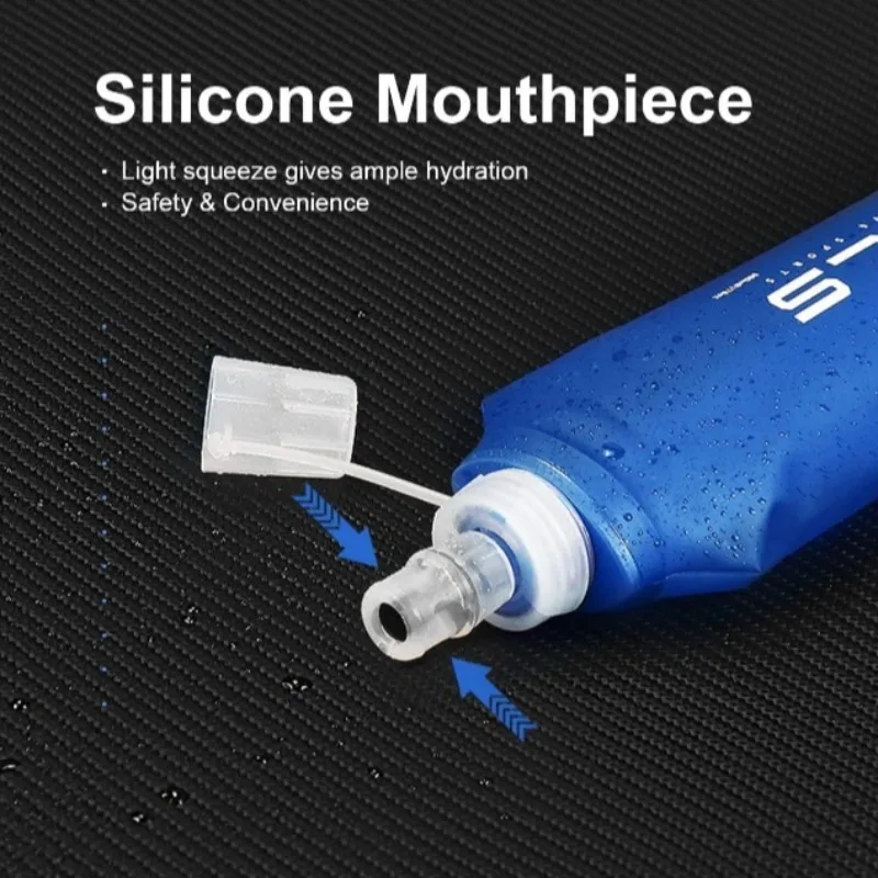 Silicone Water Bottle 1PC Outdoor Portable BPA Free