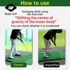 Portable Golf Swing Posture Assist Pedal Removable Golf Swing Leg Gravity Pedal Swing Correction Trainer Golf Accessories 4