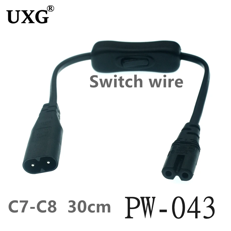 C14 to Dual C13 Y-Splitter Power Cord Adapter - Efficient Power Distribution Solution for Your Devices. Description Image.This Product Can Be Found With The Tag Names Computer Cables Connecting, Computer Peripherals, PC Hardware Cables Adapters