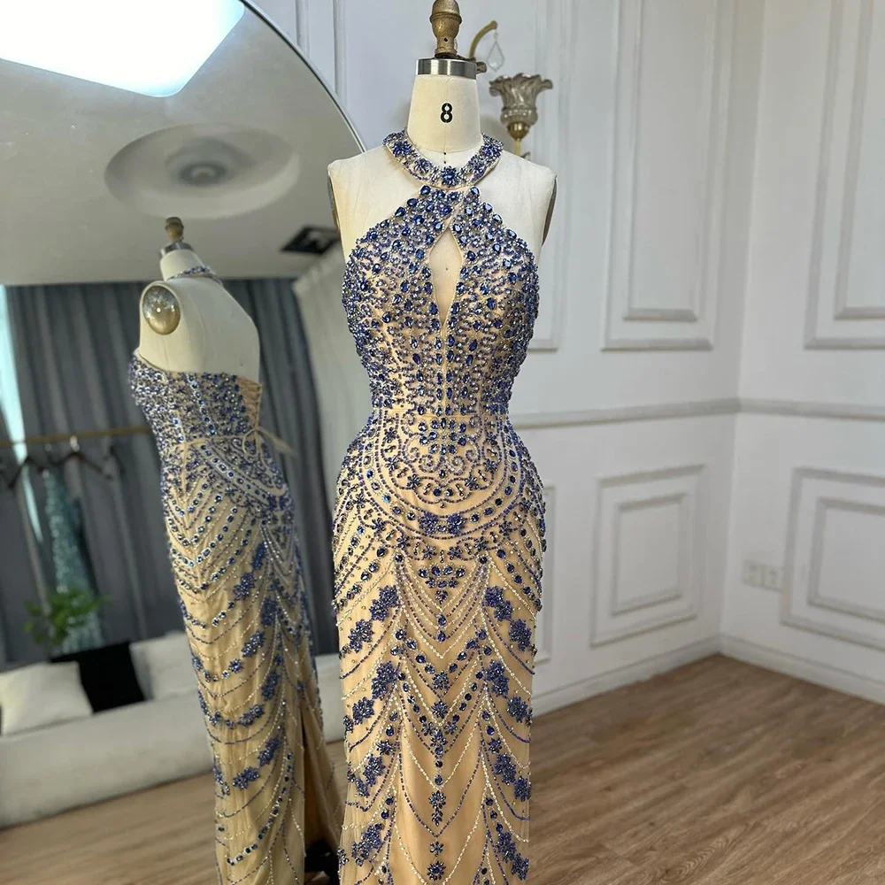 ARABIA crystal dress with flower sleeves main image 0