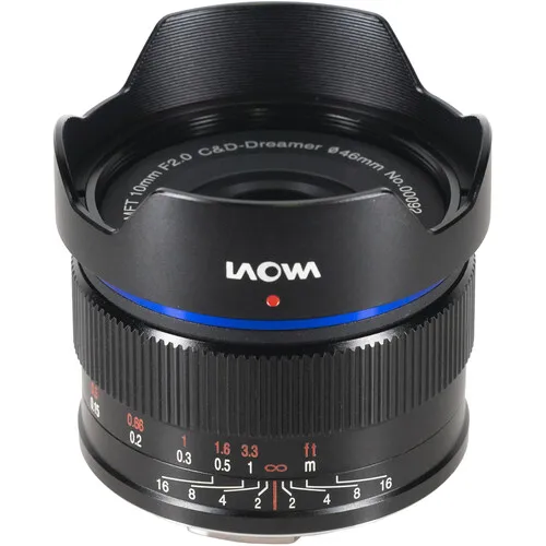 비너스 옵틱스 Laowa 초광각 프라임 렌즈, 수동 초점 렌즈, 제로D 마이크로 4 서드, 10mm f/2 렌즈