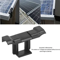 Clip de vidange d'eau pour panneau solaire, 20 pièces, Clips de nettoyage pour Modules PV, 30mm, Clip de boucle de Drainage pour panneau photovoltaïque 4