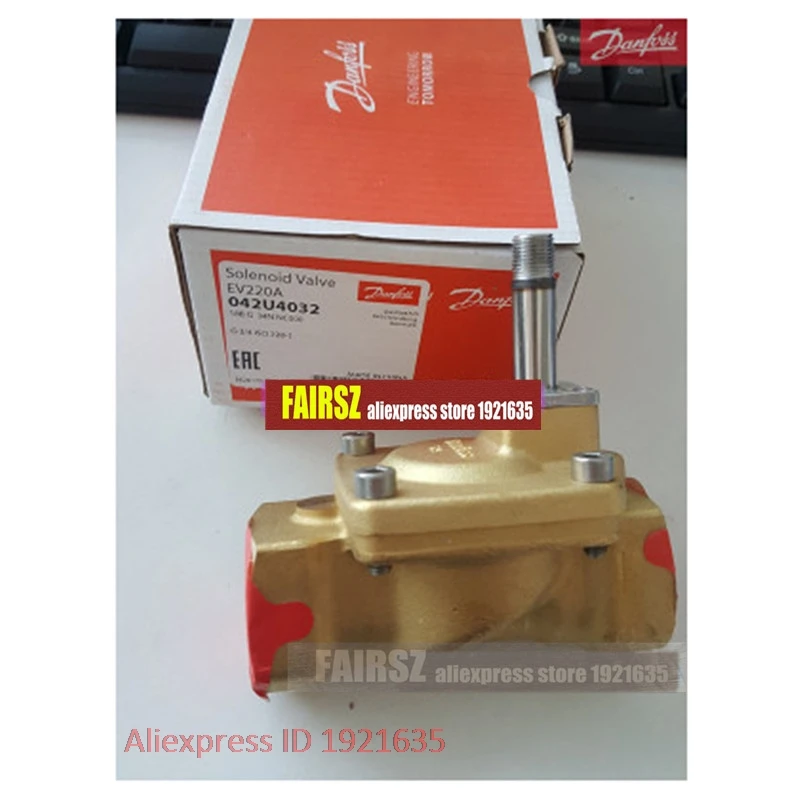 Original DAN.FOSS EV220A 042U4032 Solenoid Valve New In Stock FAIRSZ STORE
