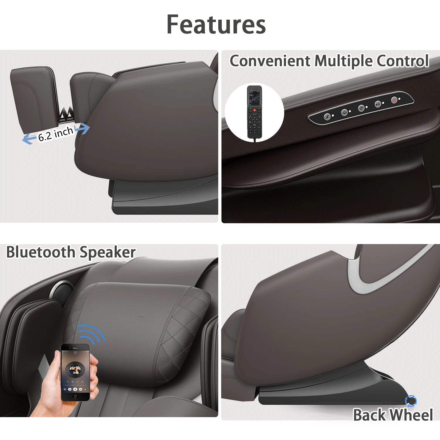 2 Year Warranty 4D SL Airbag Zero Gravity full body Massage Chair Home 3D Office Foot Roller Shiatsu Office Chair Massage Sofa 3