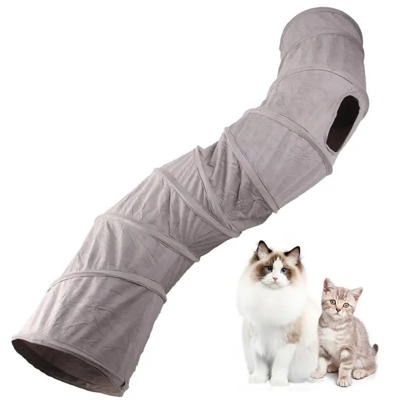 

Труба для кошки s и тоннели, разборные Аксессуары для кошек, для собак, труба для кошки, котят и морских свинок, водонепроницаемые и царапины