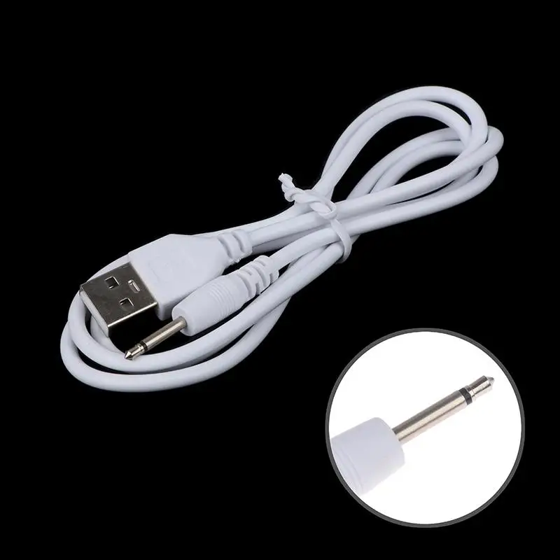 Cavo di ricarica per vibratore da USB a CC da 2,5 mm per giocattoli per adulti ricaricabili Massaggiatori per vibratori Cavo di ricarica Linea di alimentazione USB  44
