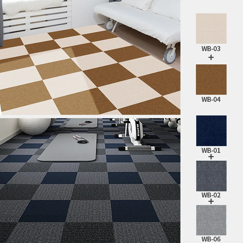 Floor Mat 10pcs Self-adhesive 30x30cm for DIY Home
