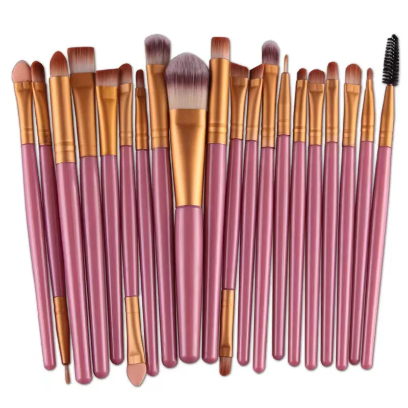 20pcs Eye brush Complete eyeshadow Brush Beauty Tool Explosive neutral logo Free Eyeliner brush 5