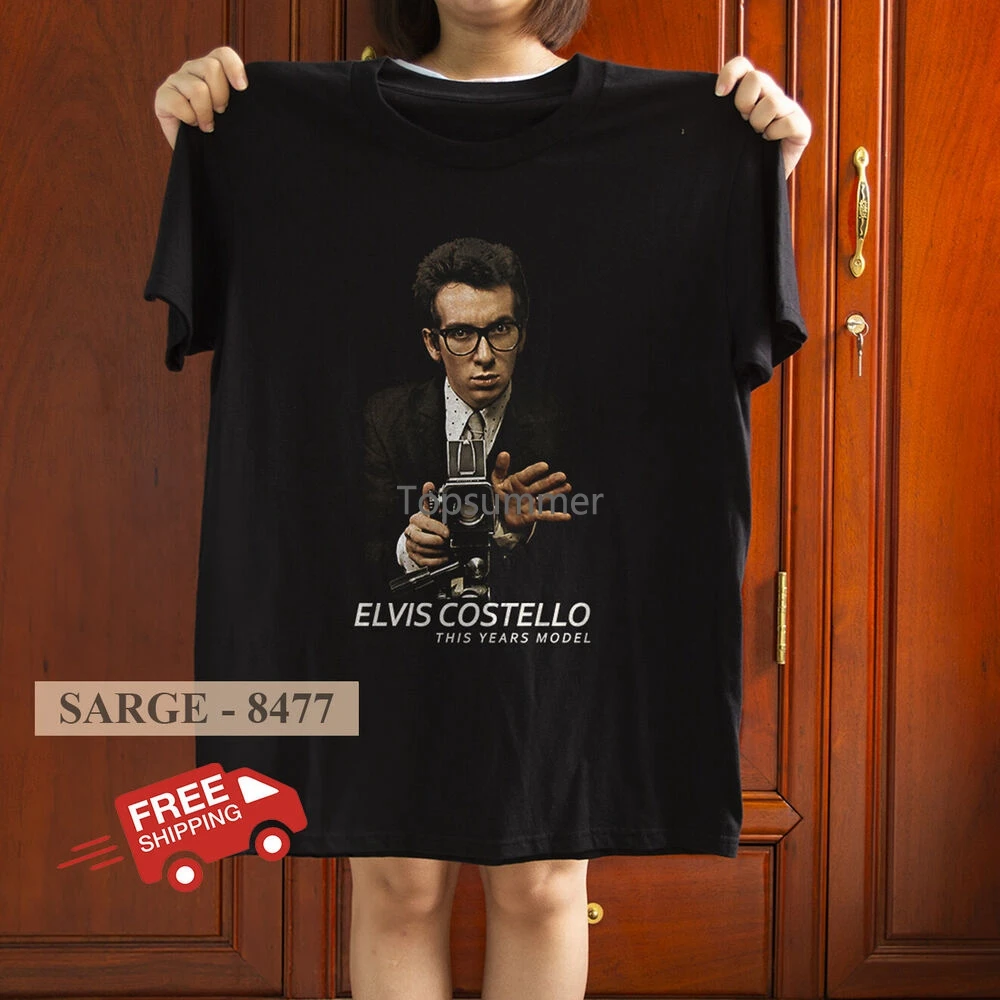 

Elvise Costello Tee The Attractions - This Year'S Model T-Shirt Size S-5Xl