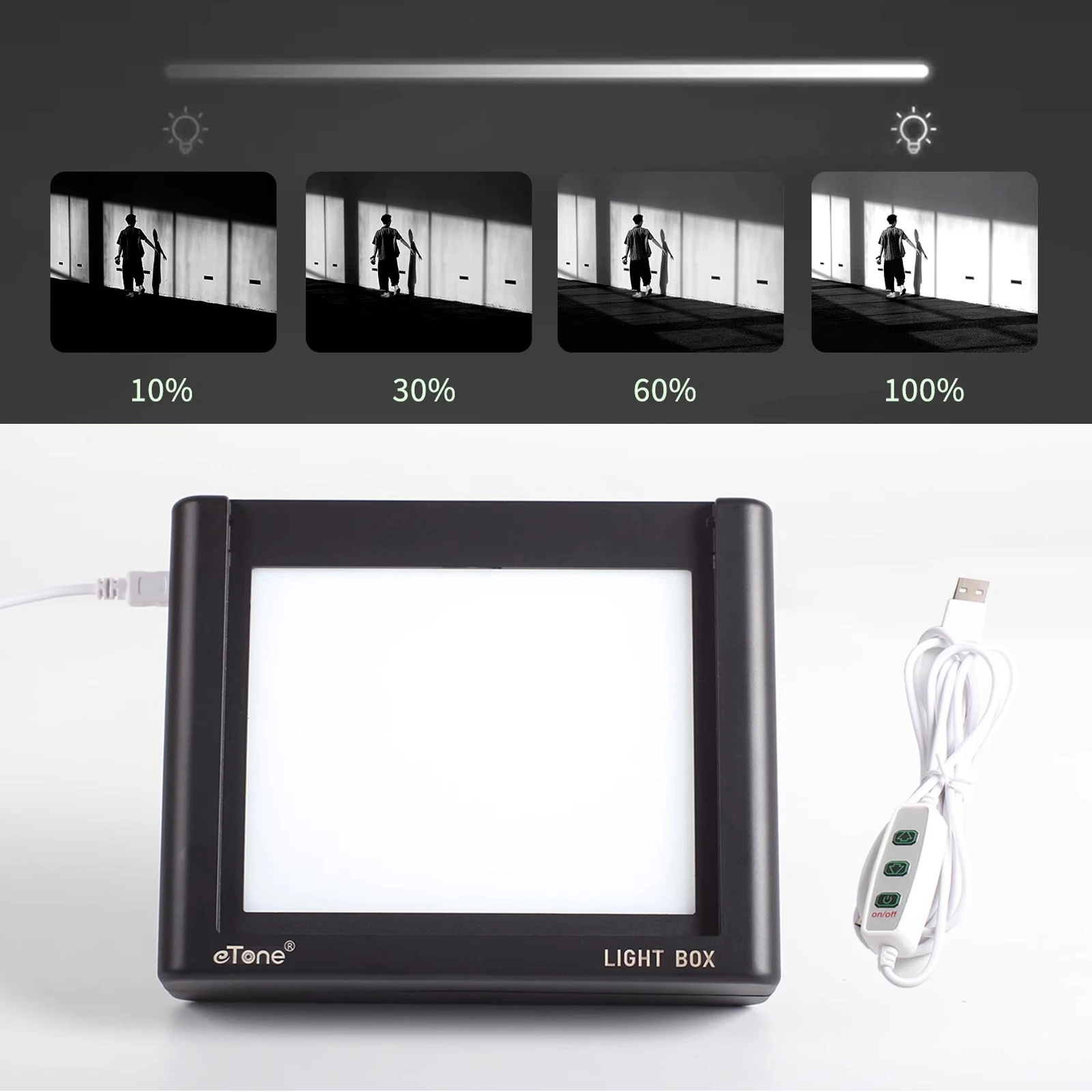 135 Film Scanner Light Box 120 4X5 Slide Negative Viewer Convert Film to Digital