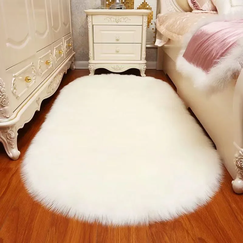 

Bceyluo09 Soft Fluffy Carpet for Bedroom and Living Room Anti-Slip Shaggy Rug