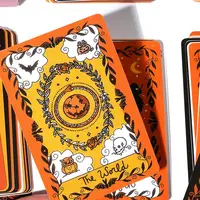 Happy Halloween Tarot Cards A 78 Oracle English Visions Divination Edition Deck Borad Playing Games 2