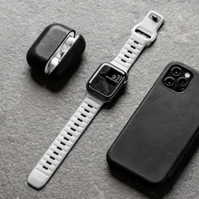 Soft Silicone Sport Strap For Apple Watch Band 8 SE 7 Series 49MM 45MM 41MM 44MM 40MM Watchband For iWatch 6 5 4 3 42MM 38MM