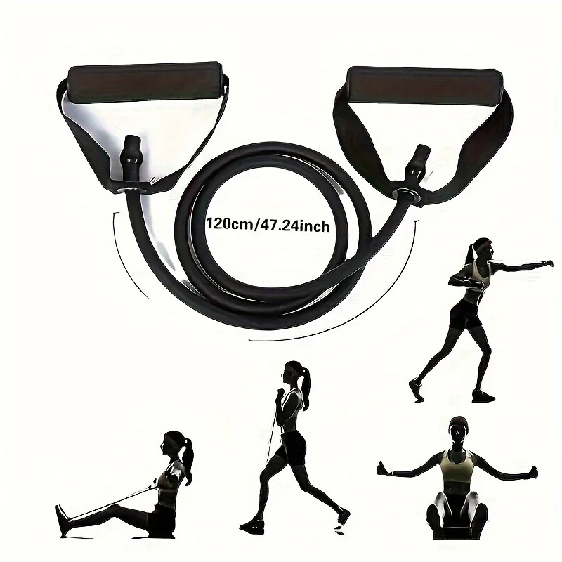 One-line tension device body-building elastic rope household
