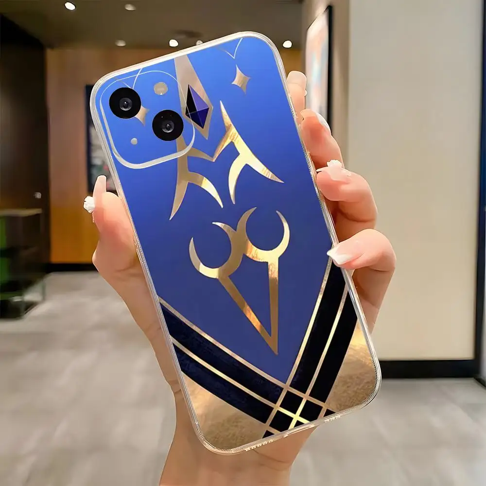 Clear Shockproof Transparent Phone Case - Honkai Star Rail Design