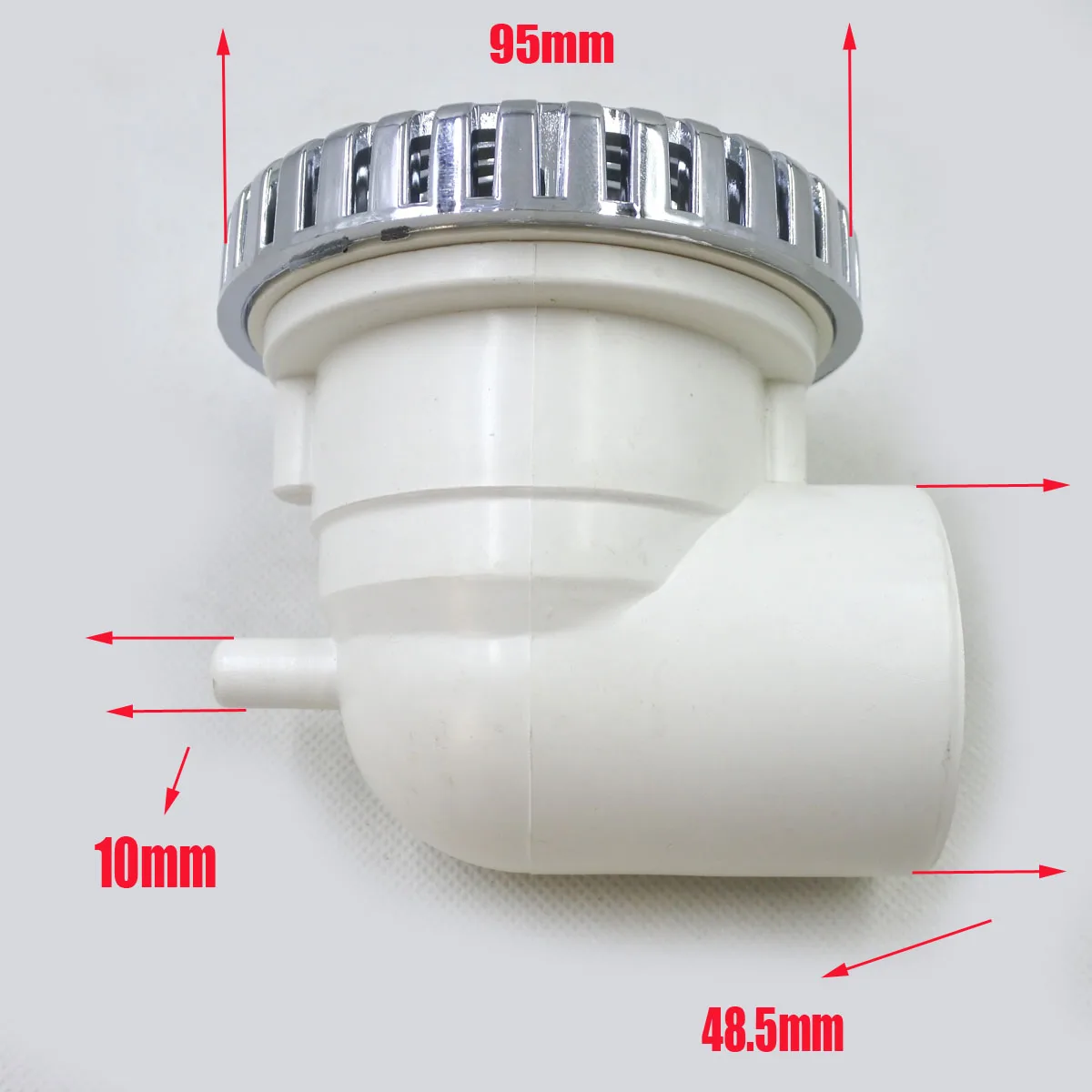 FO2I bathtub water suctions,Plastic chrome plated surface,hot tub water uptake,massage tub parts