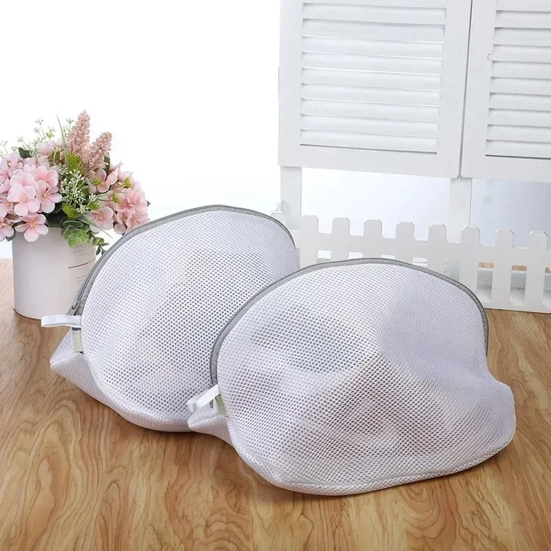 Mesh Laundry Bags Shoes Storage Organizers Washing Machine Shoes Bag Anti-deformation Travel Shoes Storage Bag Laundry Storage 5