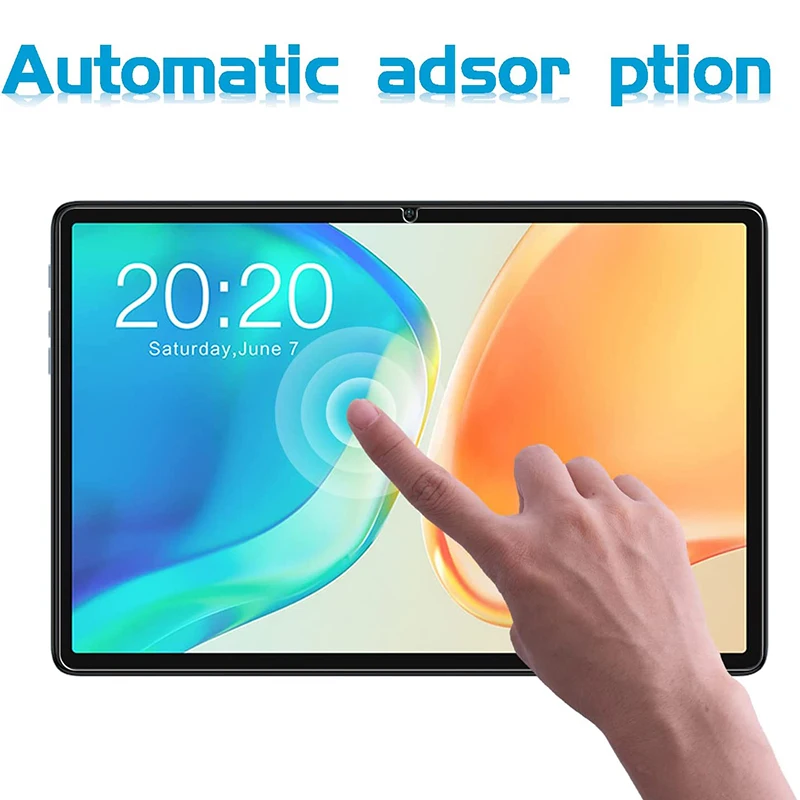 para Teclast M40 Plus 10.1 Polegada Protetor de Tela de Vidro Temperado 2023 Tablet Sceatch Proof hd Clear Bubble Protective Film - Imagem 3