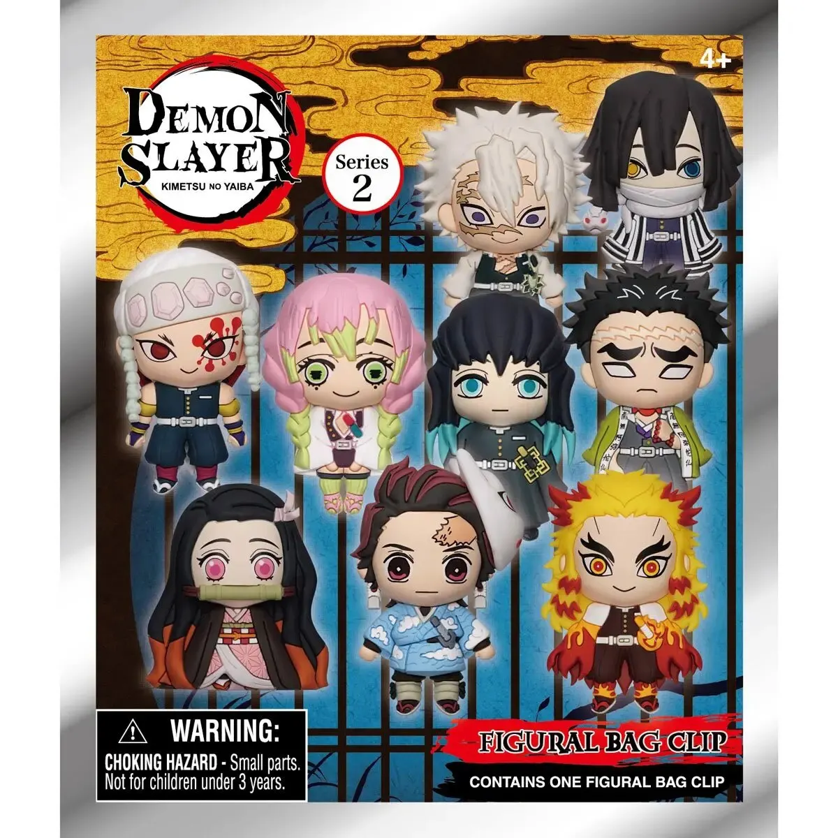 Aniplex Con Licenza Ufficiale Demon Slayer Series 2 Blind Mystery Bulk Blind Box Casuale One Fiberal Bag Clip Nezuko Tanjiro Zenits