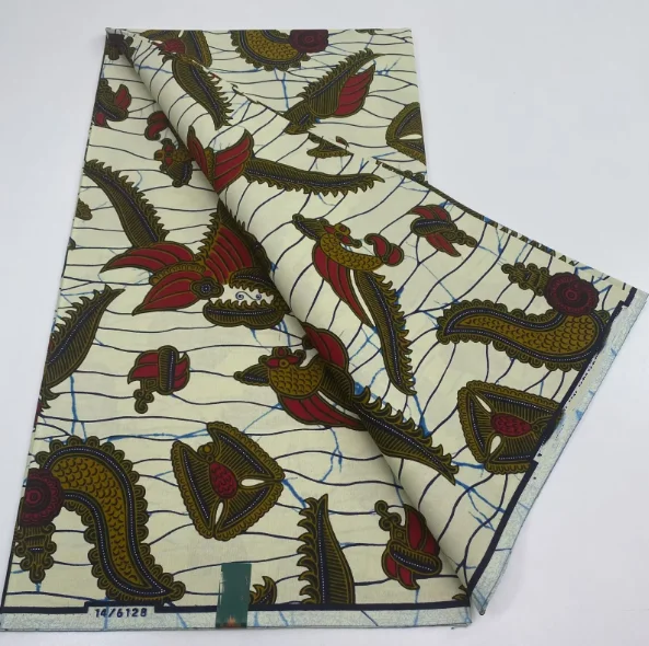 2026 New Ankara Wax Fabric High Quality African Wax Print Fabric 100% Cotton Soft Dutch Hollandais Pagne for Dresses 3