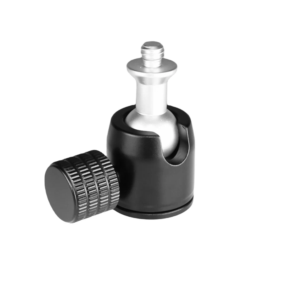 1/4 to 1/4 3/8 M5 M6 Screw Mini Ball Head Adapter 360&deg; Ratation Mount Phone Bracket Tripod Monitor Light Holder for Gopro OSMO