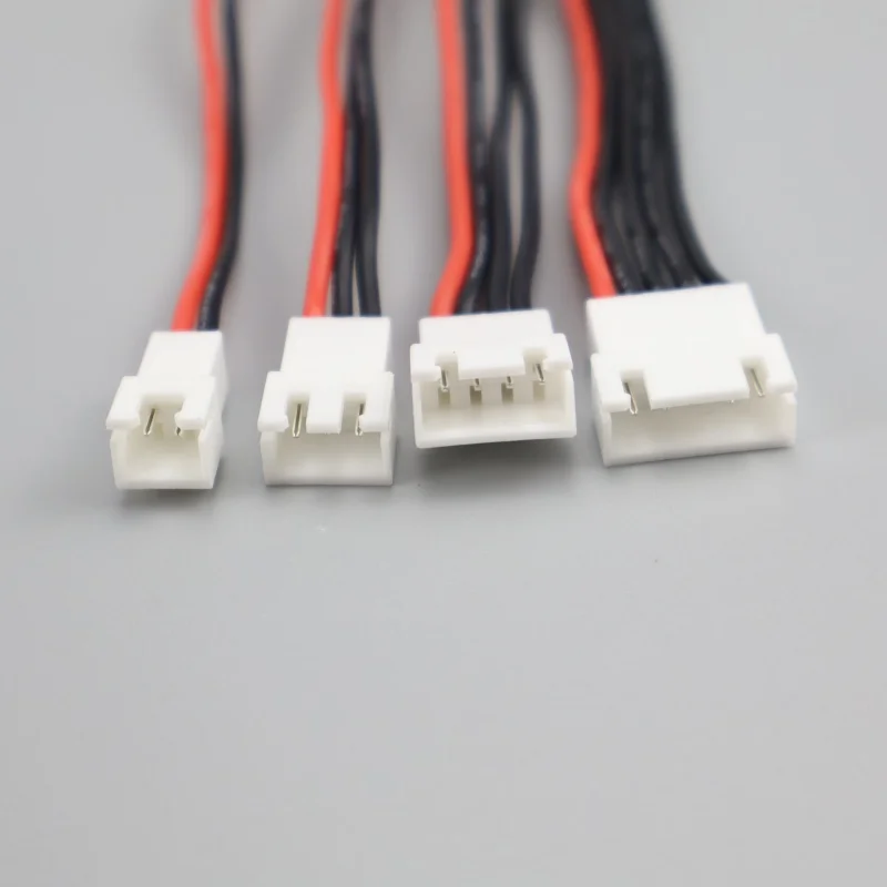 Lot de Câbles de Batterie Drone 10cm - 1S à 8S - Connecteurs XT60/JST