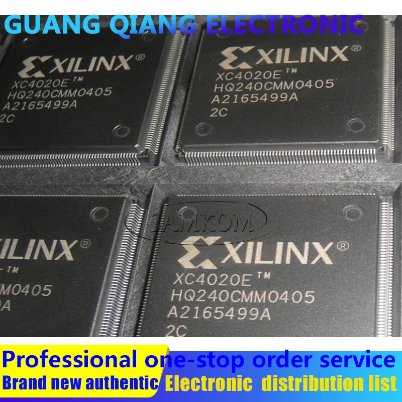 

1PCS XC4020E-2HQ240C IC FPGA 193 I/O 240QFP