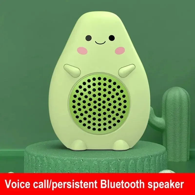 

Mini Speaker Omputer Speaker Large Volume Subwoofer Card Plug in Card bluetooth speaker Creative Bluetooth Audio Avocado