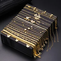 18 Pcs  Anklet Set For Women Foot Bracelets