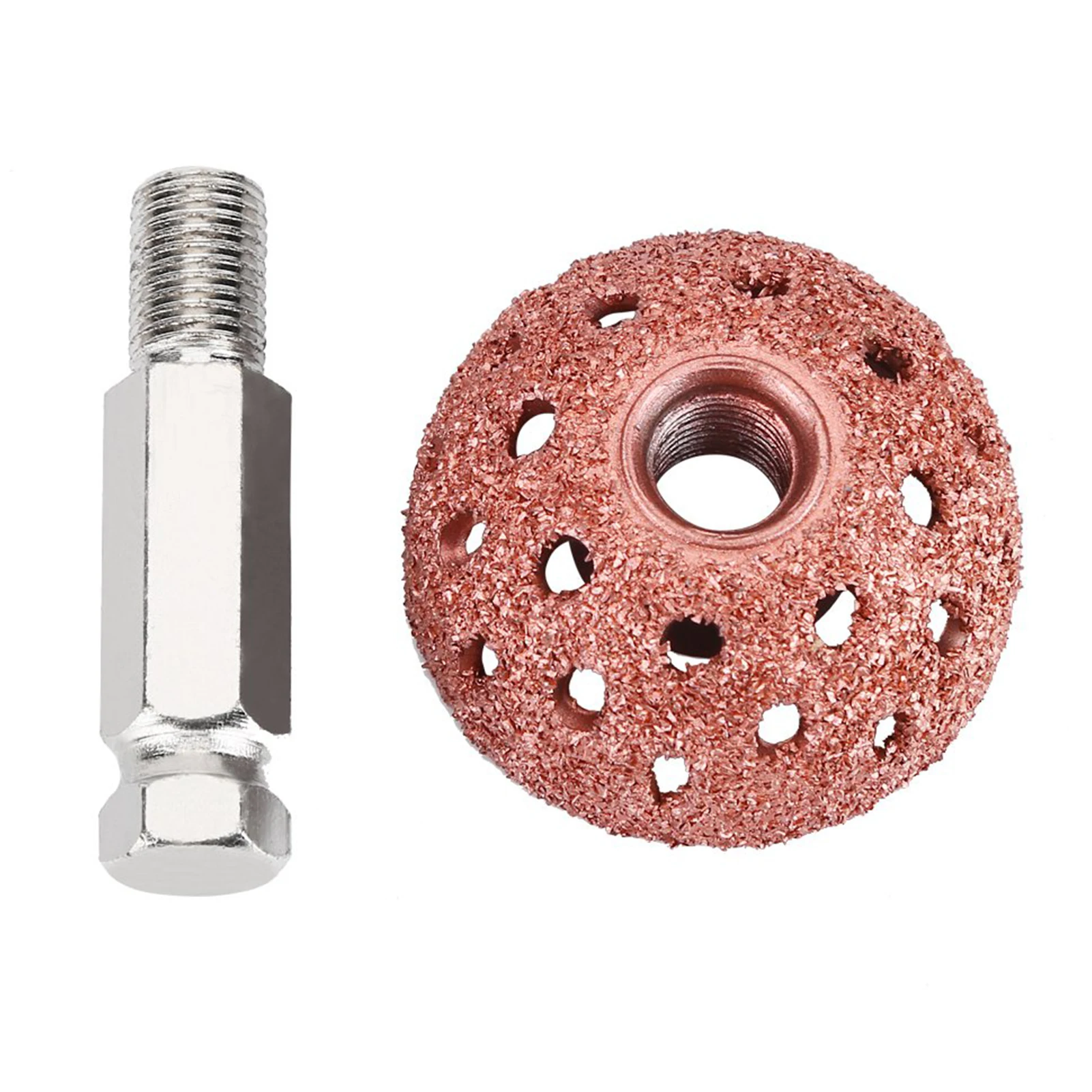 Tire Repair Tools 38mm Tire Repair Grinding Head Coarse Grit Buffing Wheel with Linking Rod Grinding Tools Buffing Wheel