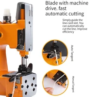 Portable small rechargeable lithium battery dynamic sealing machine woven bag packaging and sewing machine 2