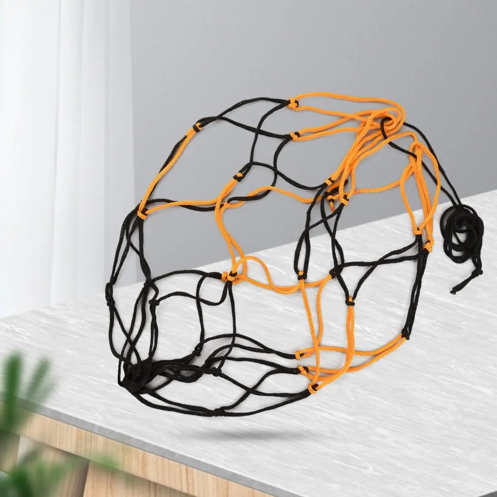 Ball Net Bag Practical Washable Drawstring Polypropylene Ball Carrying Bag Sports Equipment for Soccer